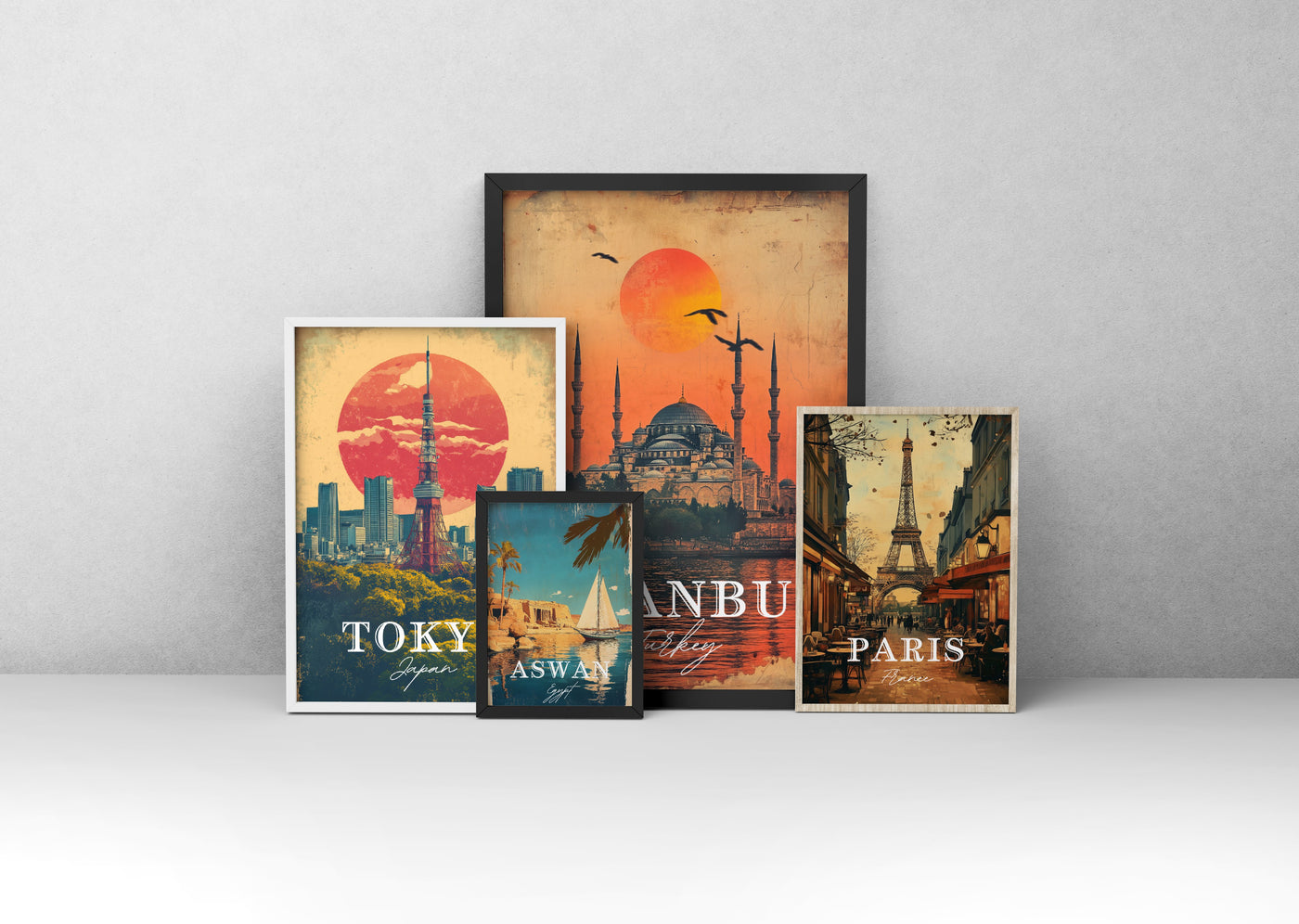 Vintage Travel Destination Posters