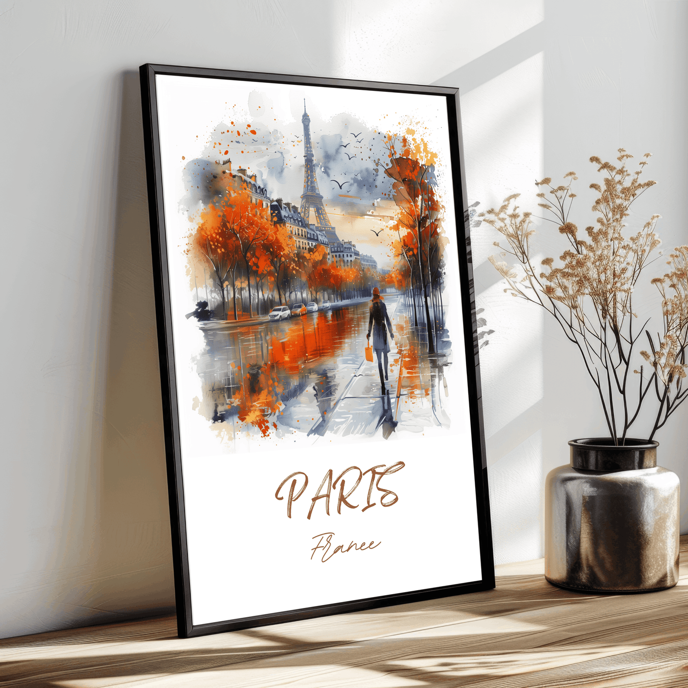 France Location Inspired Travel Art Collection