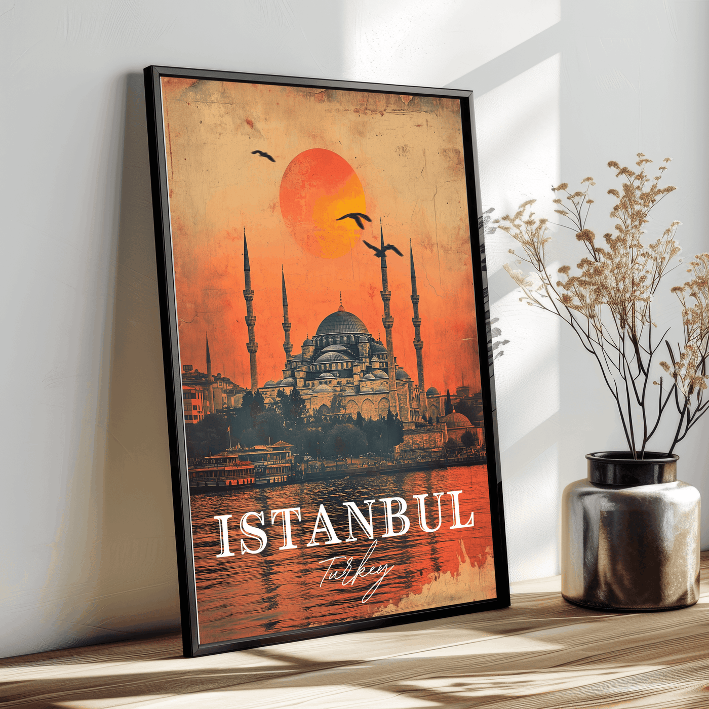 Turkey Location Inspired Travel Art Collection