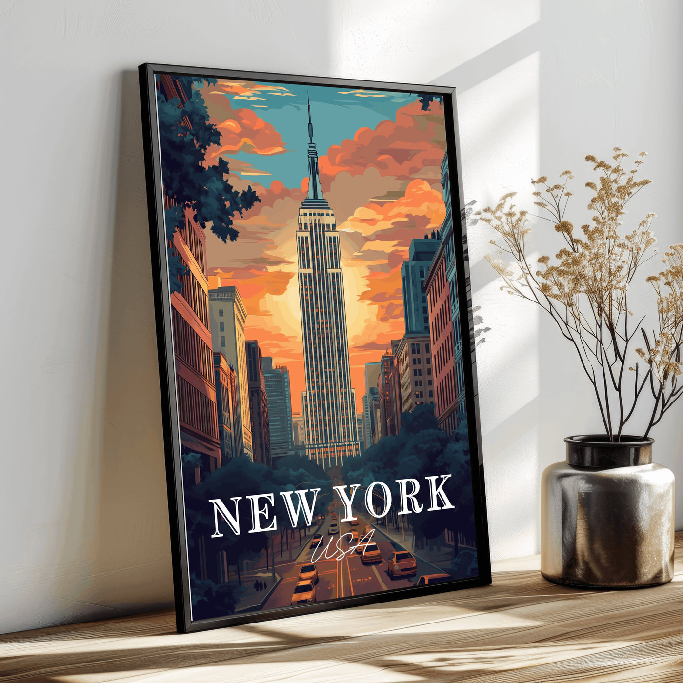 USA Location Inspired Travel Art Collection