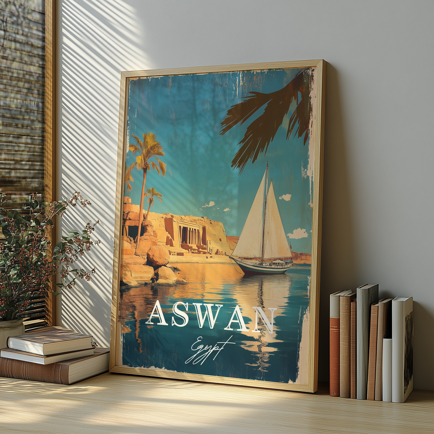 Aswan, Egypt - Timeless Elegance - Travel Destinations Poster