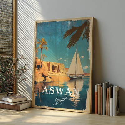 Aswan, Egypt - Timeless Elegance - Travel Destinations Poster